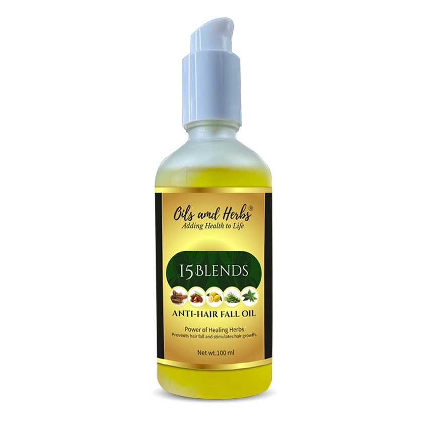 15 BLENDS ANTI HAIR FALL OIL