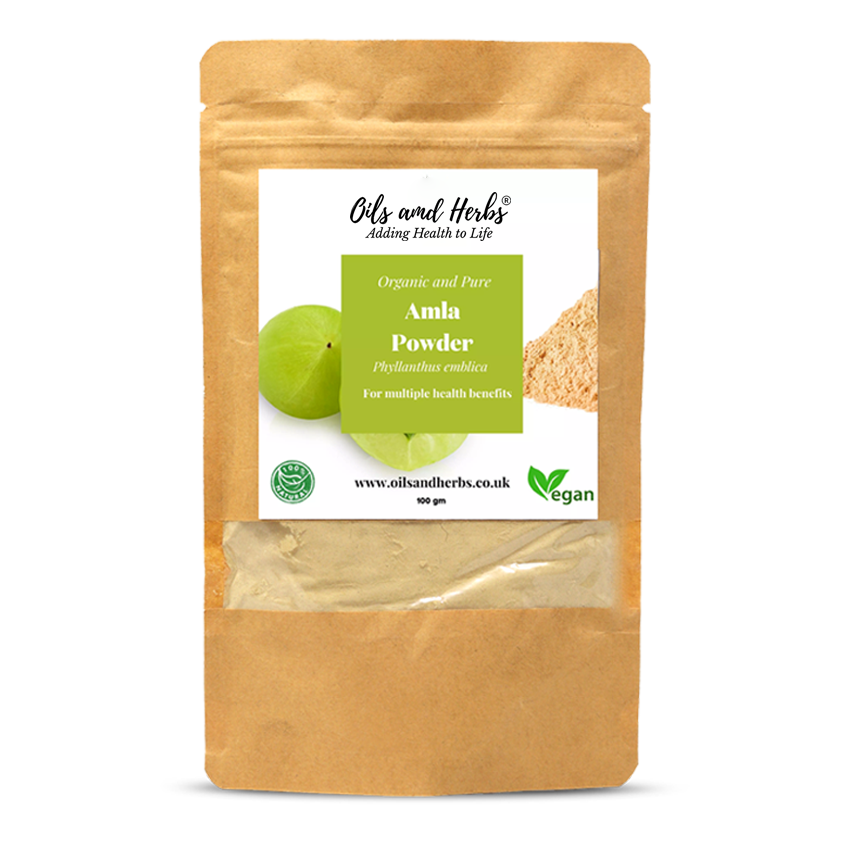 Organic Amla Powder-Amlaki Crushed- 100% Pure, Clean and Natural