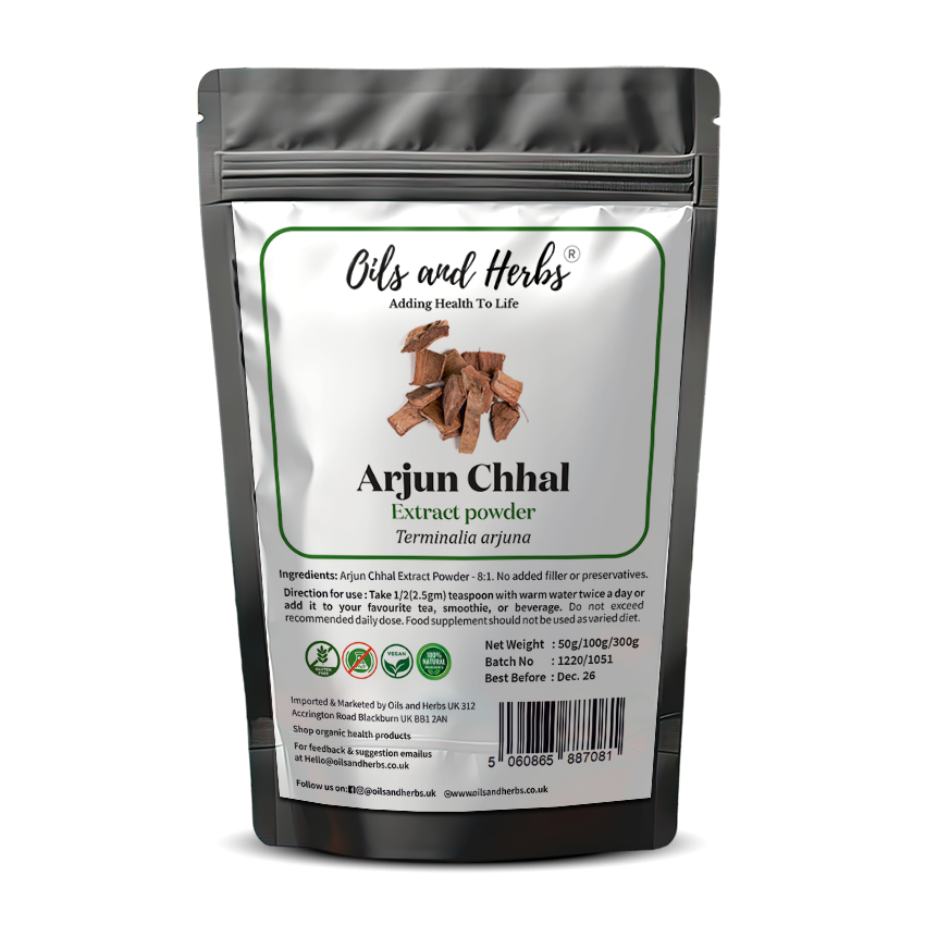 High Strength Arjun Chaal Extract 8:1 (Terminalia arjuna)