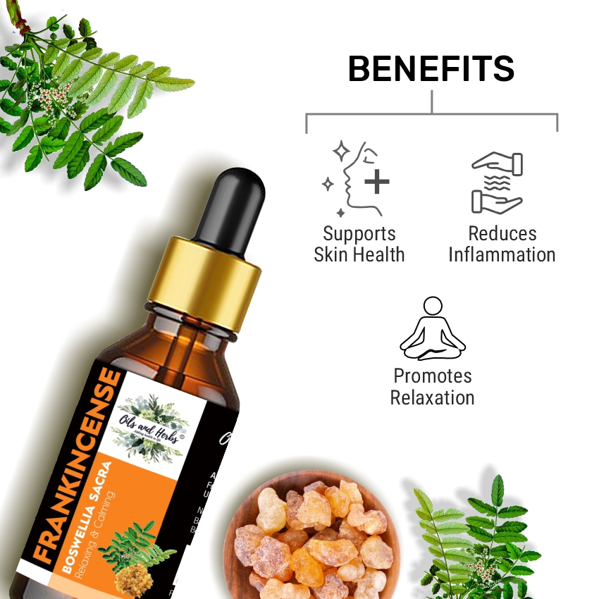 Frankincense Essential Oil- 100% Pure and Natural