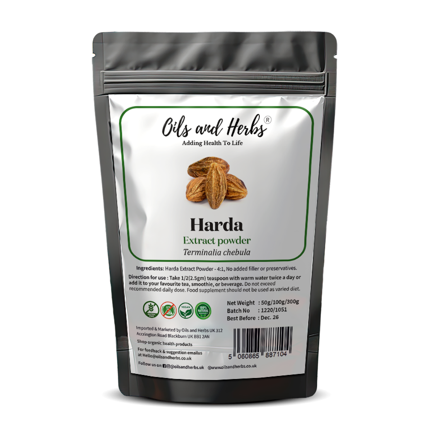 High Strength Harda Extract 4:1 (Terminalia chebula)