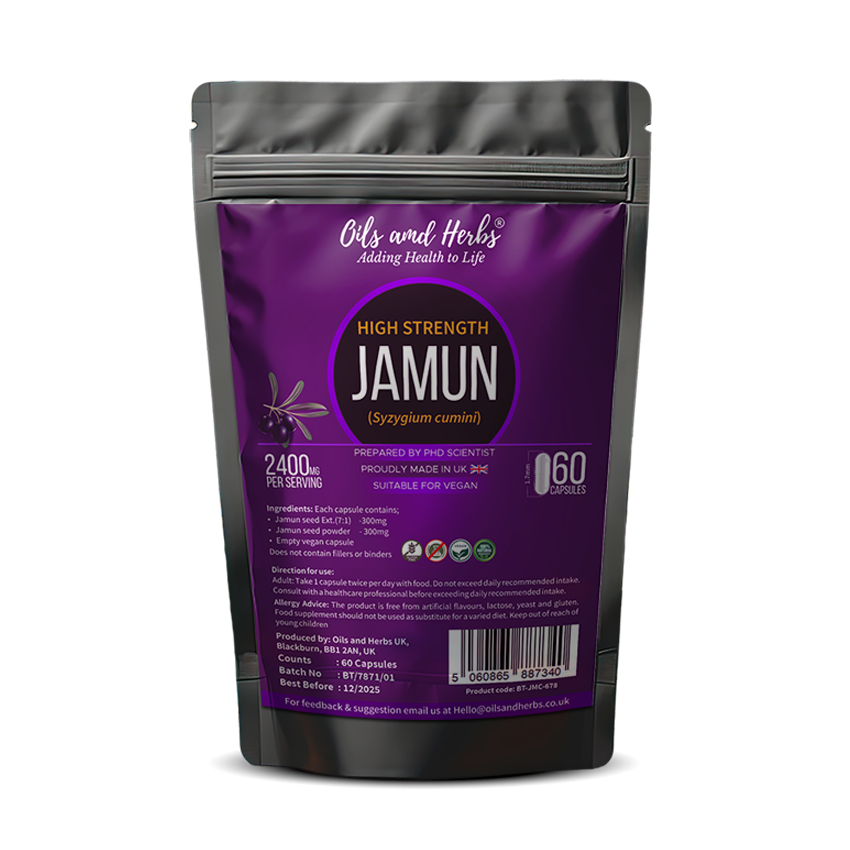 High Strength Jamun Capsule 2400mg