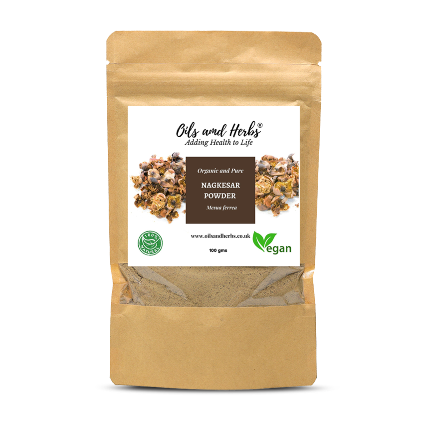 Organic Nagkesar Powder- Mesua ferrea - Ceylon Ironwood- 100% Pure, Clean and Natural