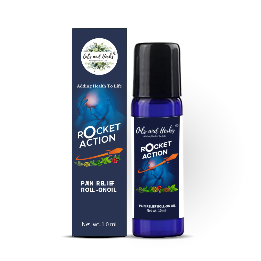 Rocket Action - Pain Relief Roll Oil