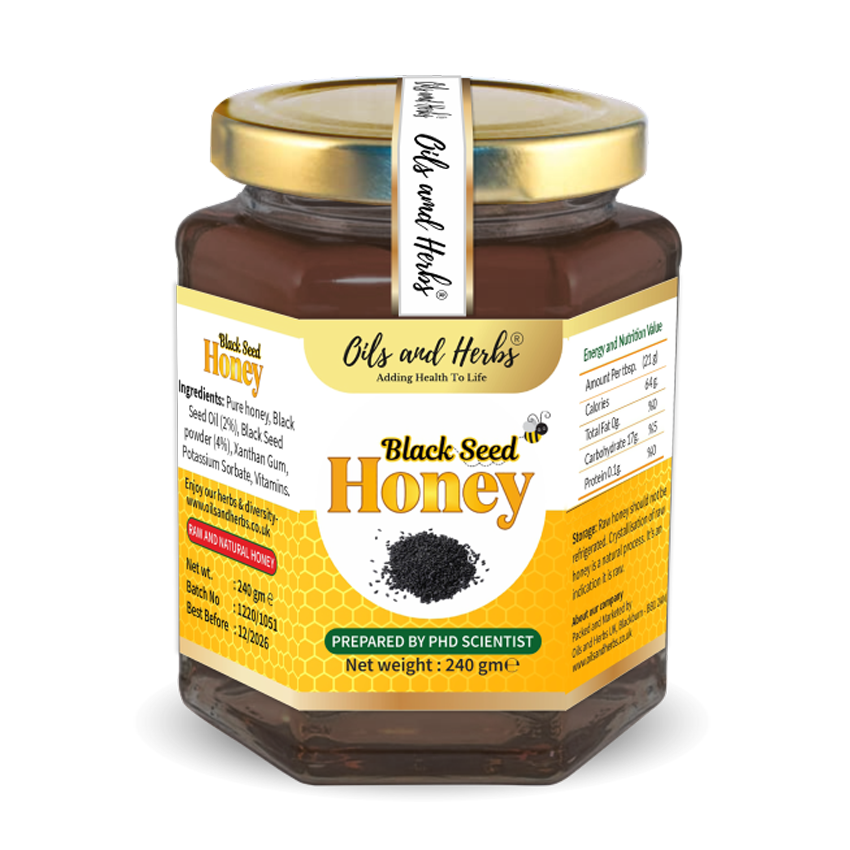 Raw Black Seed Honey for Anti-inflammation