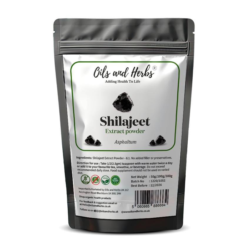 High Strength Shilajit Extract Powder 60% Fulvic Acid