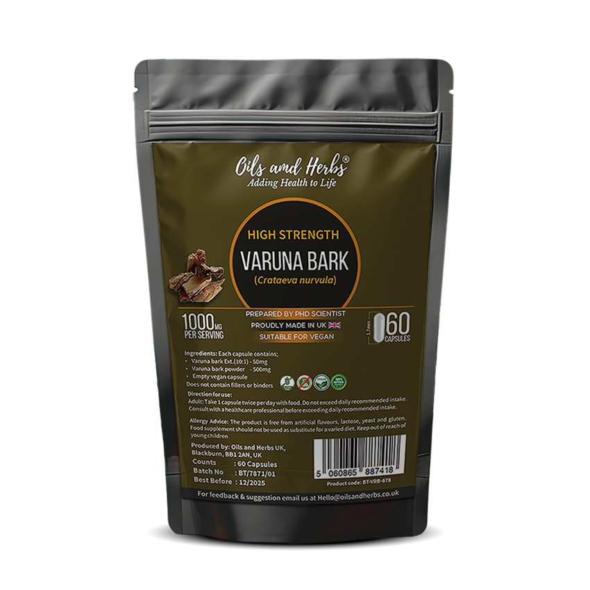 High Strength Varuna Bark Capsule 1000MG