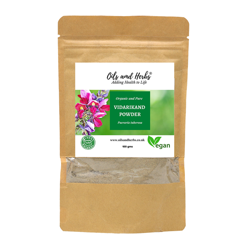 Organic Vidarikand Powder – Pueraria Tuberosa -100% Pure and Natural