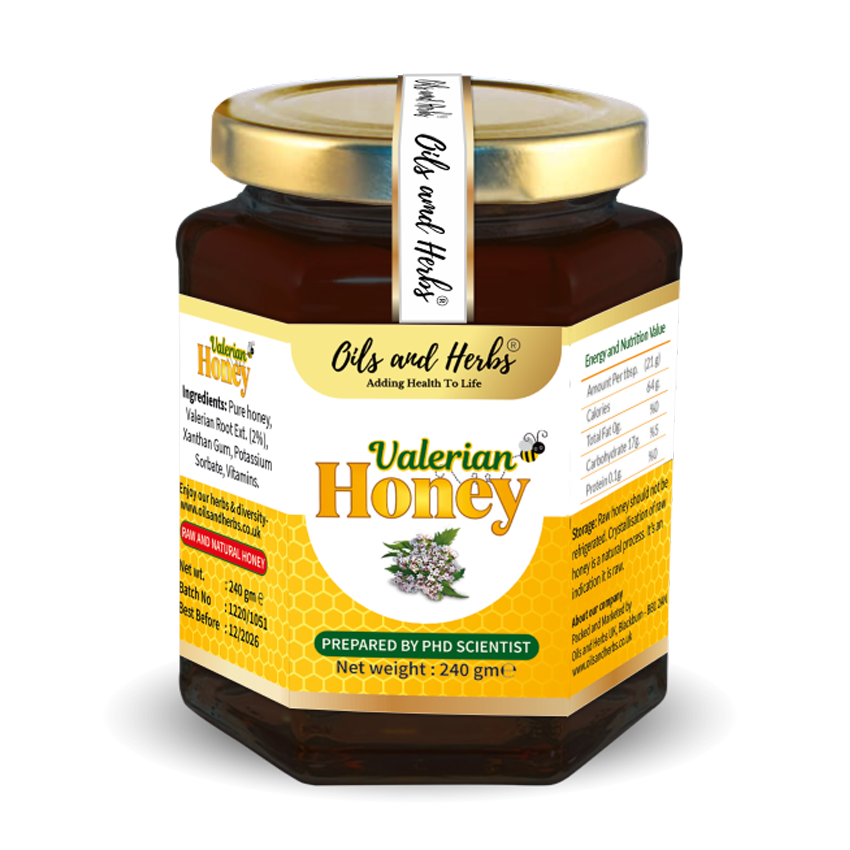 Valerian Honey- 100% Natural and Raw