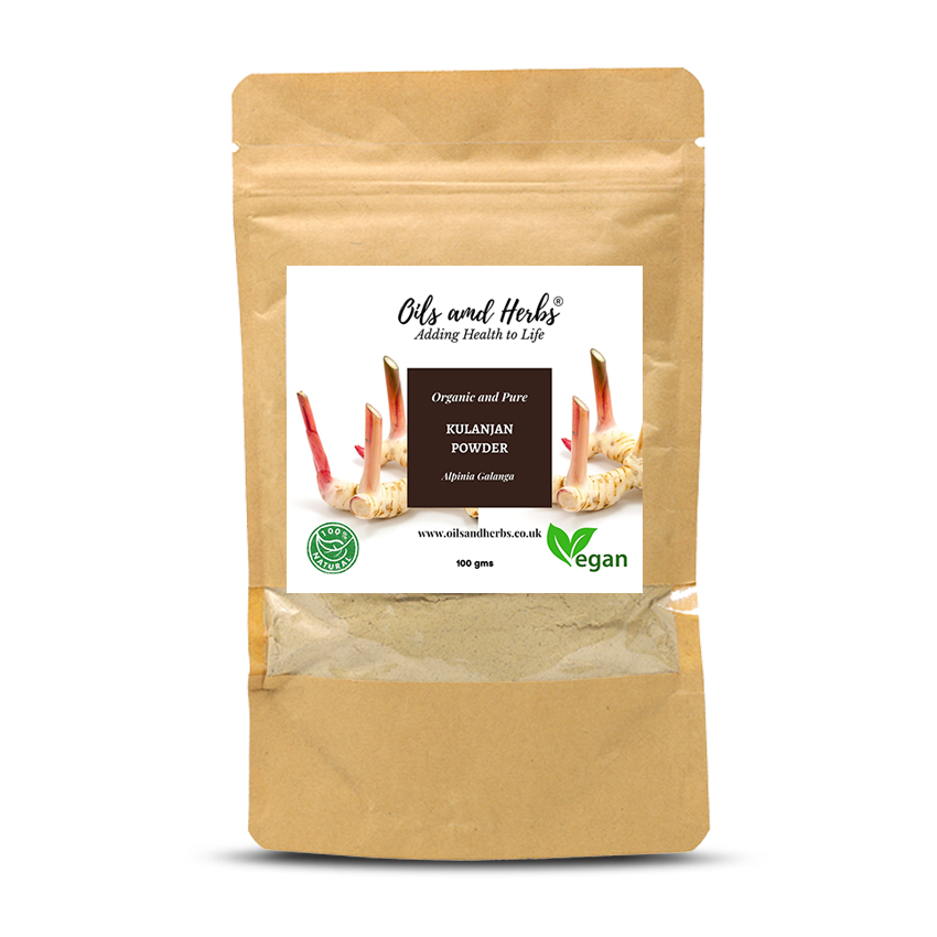 Organic Greater Galangal- Kulanjan - Alpinia Galanga- 100% Pure, Clean and Natural
