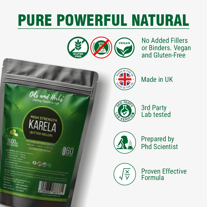 Karela common features