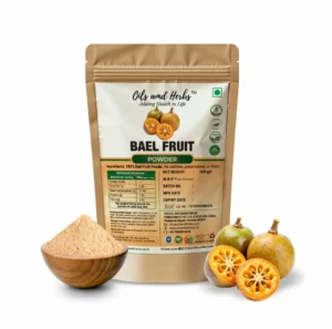 Alternative view of Bael Fruit Powder Natural Herbal Supplement for Digestive and Immune Support