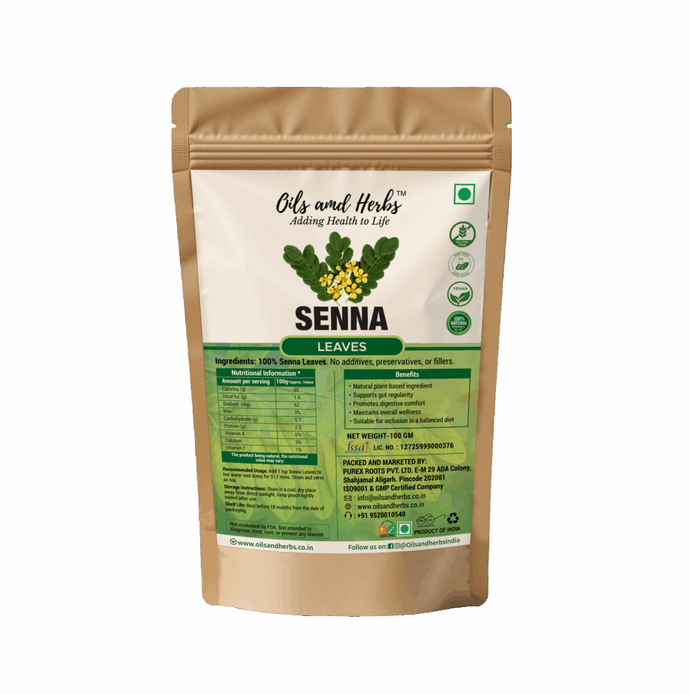 Dried Senna Leaves