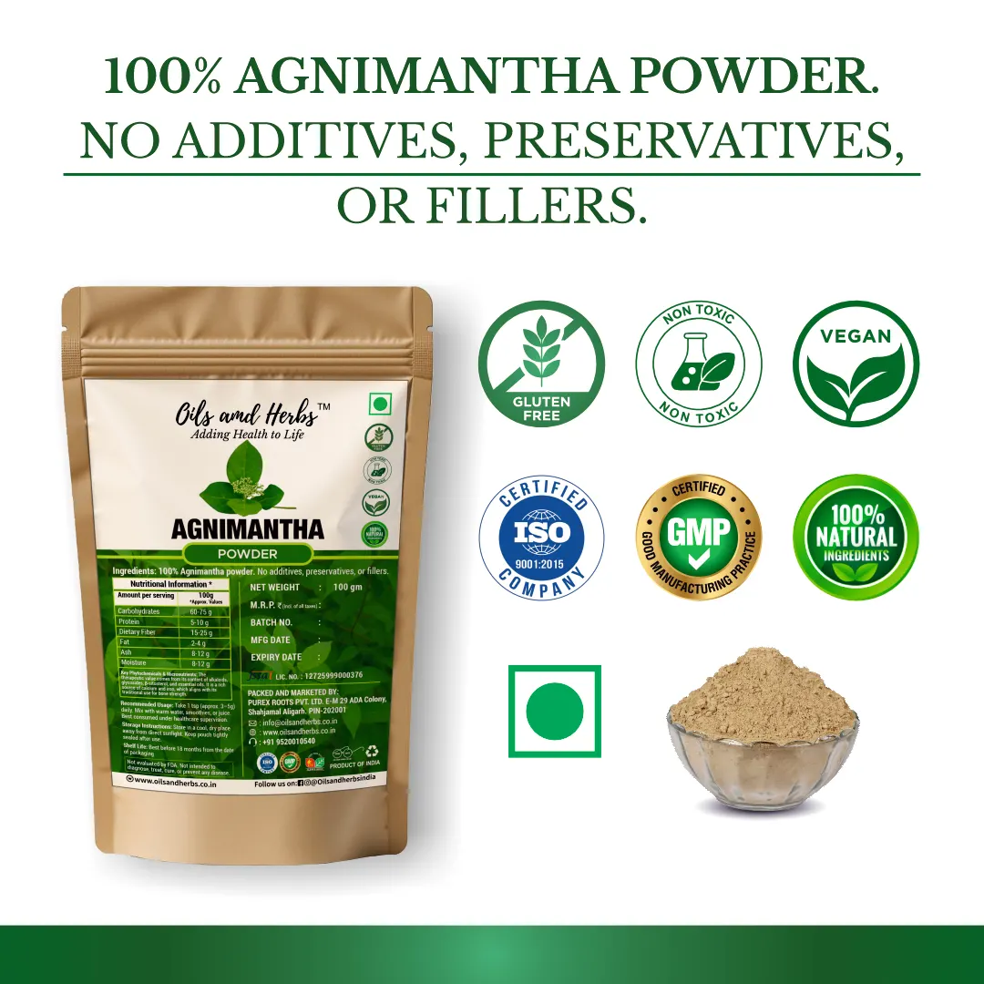Pure Agnimantha Powder - Premna integrifolia -100% Pure, Clean and Natural - Image 5
