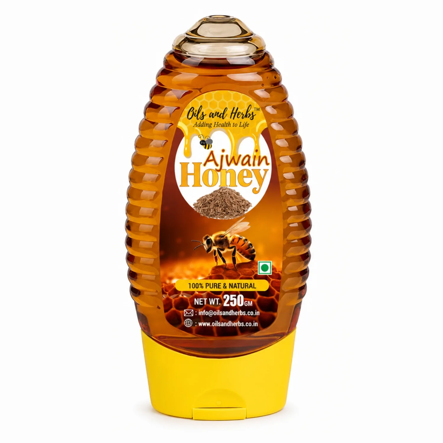 Ajwain Honey – Pure Honey Collected from Ajwain Flowers