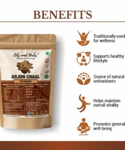 Alternative view of Arjun Chaal Powder Natural Herbal Supplement for Heart and Overall Wellness