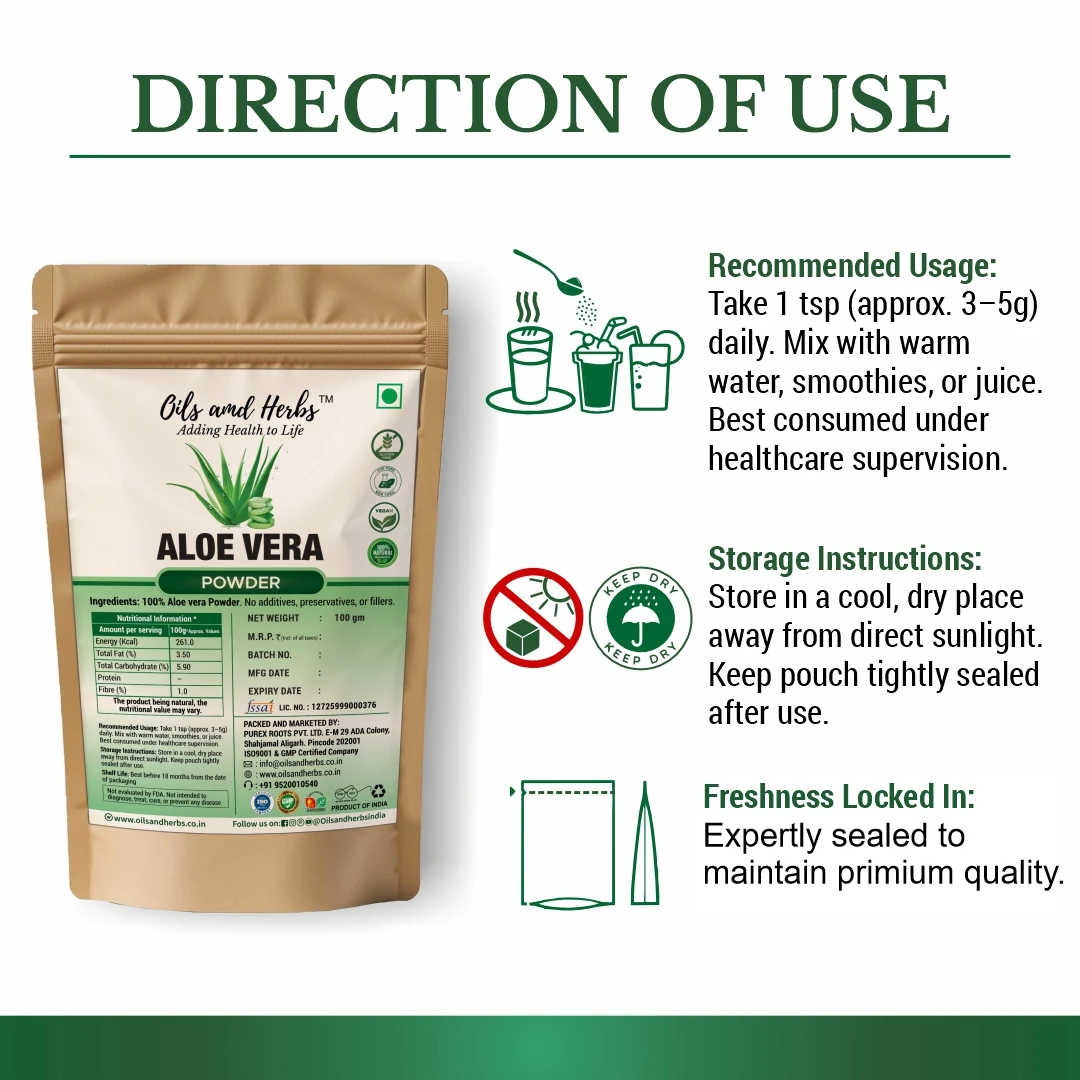 Aloevera Leaves Powder - Image 3