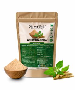 Ashwagandha Powder Natural Herbal Supplement for Stress Relief and Immunity