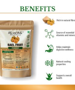 Alternative view of Bael Fruit Powder Natural Herbal Supplement for Digestive and Immune Support