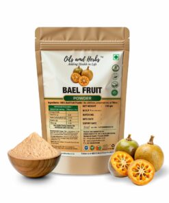 Bael Fruit Powder Natural Herbal Supplement for Digestive and Immune Support