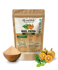 Bael Patra Powder Natural Herbal Supplement for Digestion and Wellness