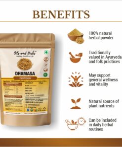 Alternative view of Dhamasa Powder Natural Herbal Supplement for Digestive and Overall Wellness
