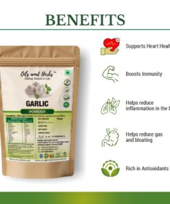 Alternative view of Pure Garlic Powder - Allium Sativum- 100% Pure, Clean and Natural