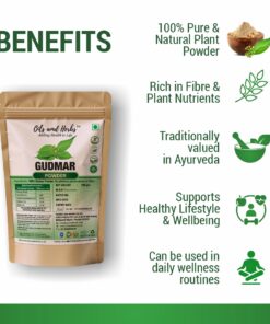 Alternative view of Gudmar Powder Natural Herbal Supplement for Blood Sugar and Overall Wellness