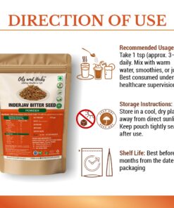Alternative view of Indrajaw Kadwa Powder Natural Herbal Supplement for Digestive and Liver Health
