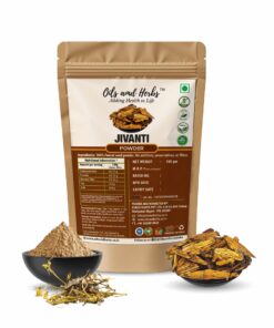 Jivanti Powder Natural Herbal Supplement for Immunity and Overall Wellness