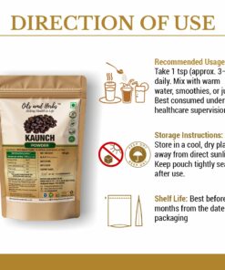 Alternative view of Kaunch Powder Natural Herbal Supplement for Strength and Vitality