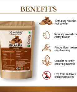 Alternative view of Kulanjan Powder Natural Herbal Supplement for Digestion and Respiratory Health