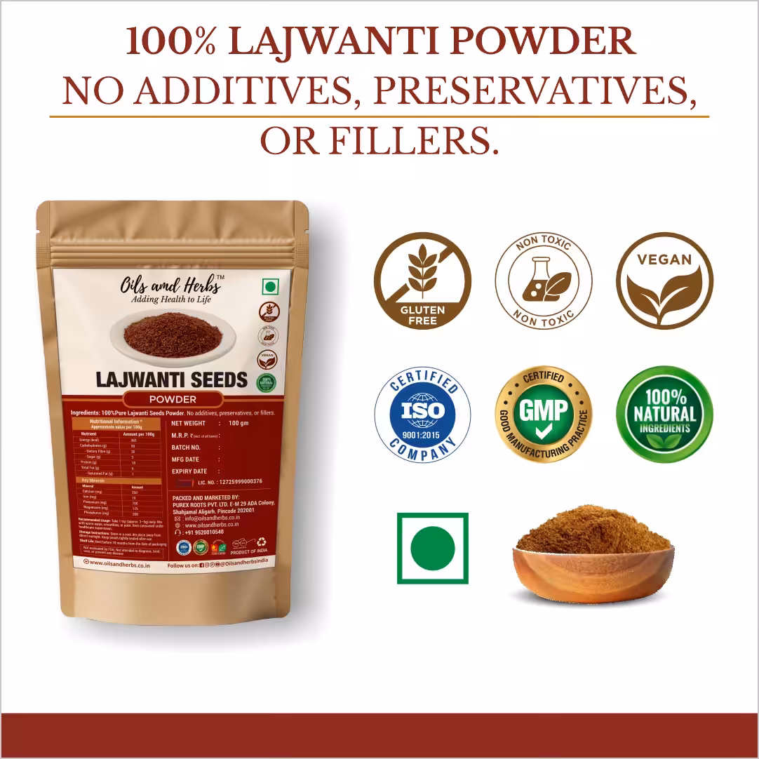 Lajwanti Powder Natural Herbal Supplement for Joint and Urinary Health - Image 3