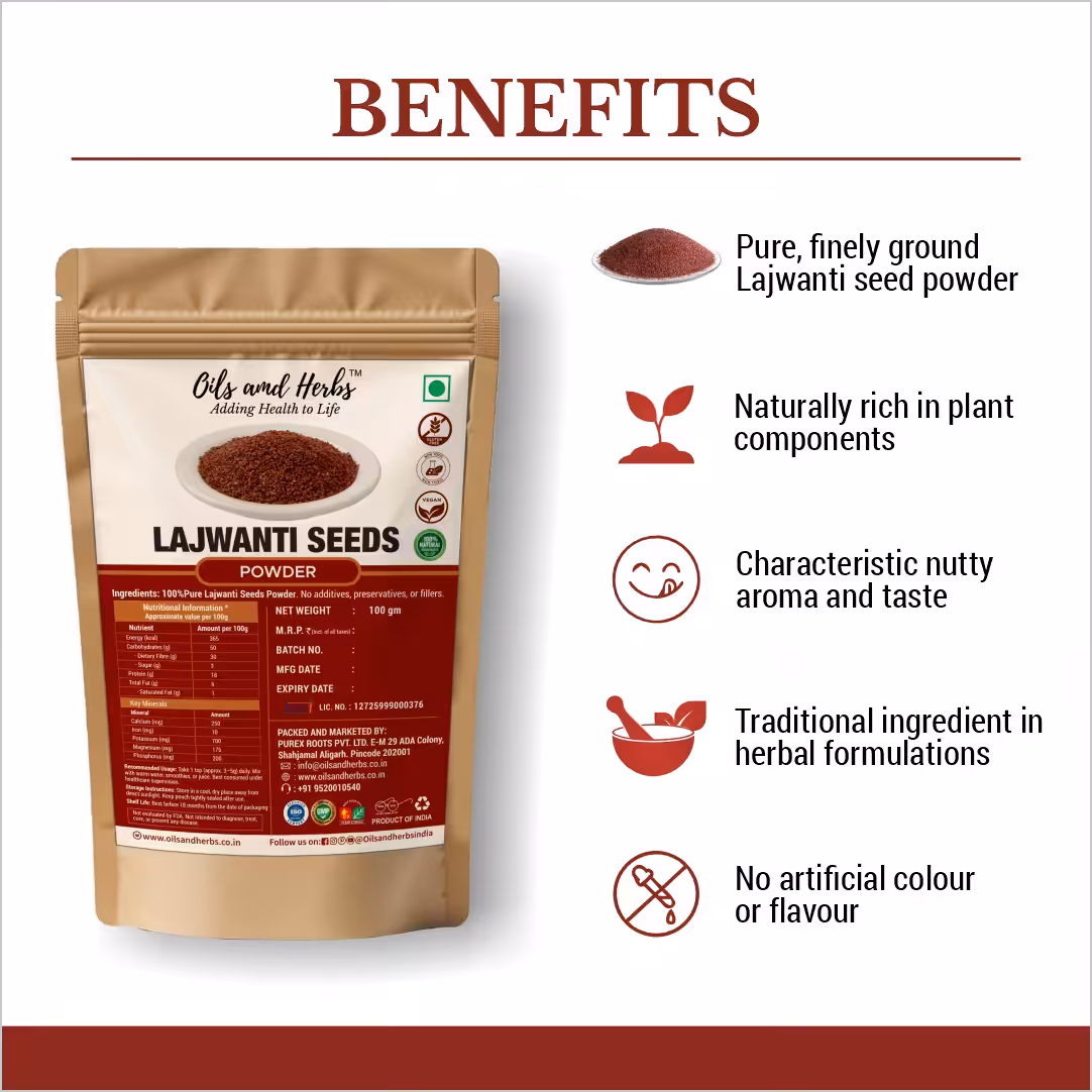 Lajwanti Powder Natural Herbal Supplement for Joint and Urinary Health - Image 5