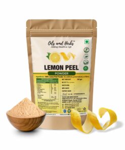 Pure Lemon Peel Powder - 100% Natural, Pure and Clean
