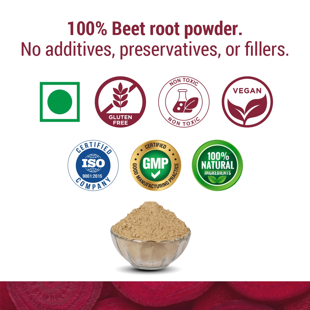 Beetroot Powder Natural Herbal Supplement for Energy and Heart Health - Image 5