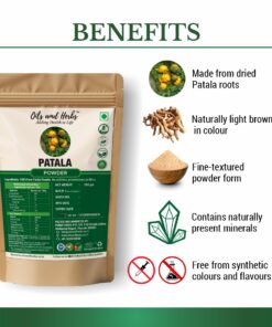 Alternative view of Pure Patala Powder - Stereospermum Suaveolens-100% Pure, Clean and Natural