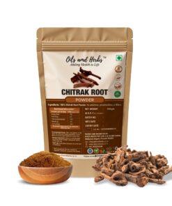 Chitrak Powder Natural Herbal Supplement for Digestion and Metabolic Health