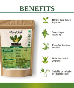 Alternative view of Senna Leaves
