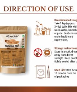 Alternative view of Pure Shatavari Root - Asparagus Powder - 100% Pure, Clean and Natural