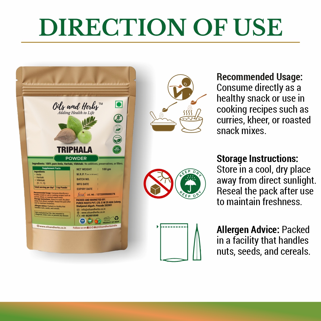 Pure Triphala Powder - Image 3