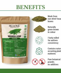 Alternative view of Pure Vasaca Leaf Powder- Adhatoda Vasica -100% Pure and Natural