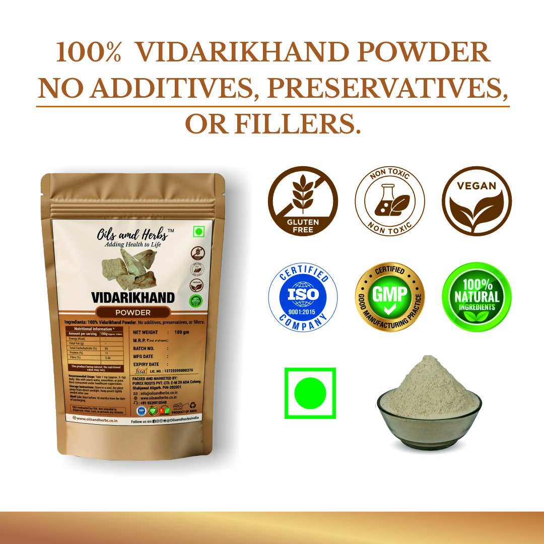 Pure Vidarikand Powder – Pueraria Tuberosa -100% Pure and Natural - Image 5