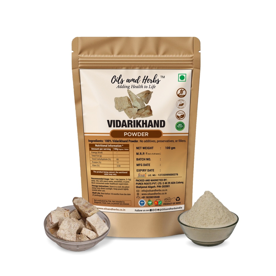 Pure Vidarikand Powder – Pueraria Tuberosa -100% Pure and Natural