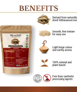 Alternative view of Pure Vidhara Mool Powder - Argyreia speciosa - 100% Pure, Clean and Natural