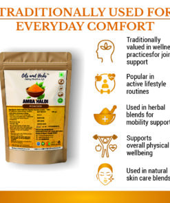 Alternative view of Pure Amba Haldi Powder - Curcuma Amada -100% Pure, Clean and Natural