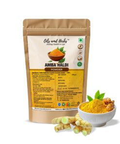 Pure Amba Haldi Powder - Curcuma Amada -100% Pure, Clean and Natural