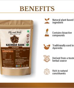 Alternative view of Kachnar Powder Natural Herbal Supplement for Digestive and Liver Health