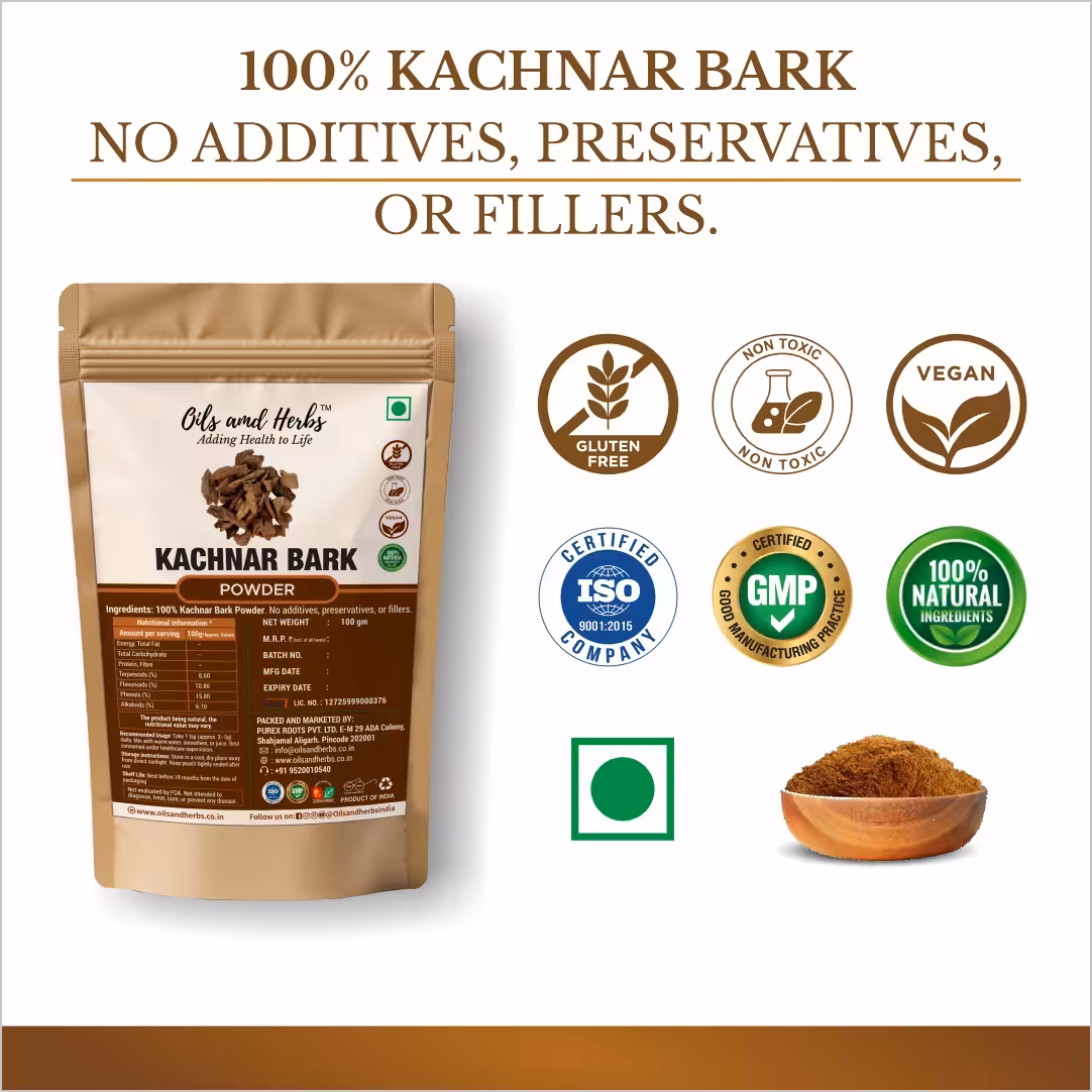 Kachnar Powder Natural Herbal Supplement for Digestive and Liver Health - Image 4