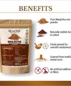 Alternative view of Manjistha (Majeeth) Powder Natural Herbal Supplement for Blood Purification and Skin Health